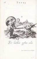 Picture 19 of 33 from Typus mundi, in quo eius calamitates et pericula nec non diuini, humanique amoris antipathia emblematice proponuntur (1627), leaf 84