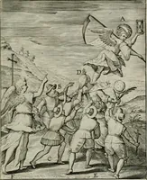 An illustration from Typus occasionis : in quo receptae commoda, neglectae verò incommoda, personato schemate proponuntur (1603)
