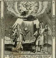An illustration from Typvs occasionis : in qvo receptae commoda, neglectæ vero incommoda, personato schemate proponvntvr. Non sine privilegio (1600)