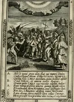 An illustration from Typvs occasionis : in qvo receptae commoda, neglectæ vero incommoda, personato schemate proponvntvr. Non sine privilegio (1600)