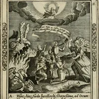 An illustration from Typvs occasionis : in qvo receptae commoda, neglectæ vero incommoda, personato schemate proponvntvr. Non sine privilegio (1600)
