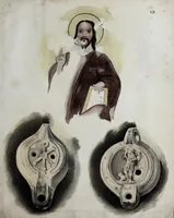 Picture 12 of 12 from Über die ältesten christlichen Begräbnissstätten und besonders die Katakomben zu Neapel mit ihren Wandgemälden : Ein Beitrag zur christlichen Alterthumskunde (1839), leaf 163