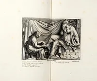 Picture 23 of 25 from Übrig gebliebene Merckzeichen von den römischen Antiquitäten und der Bild-Hauer-Kunst der Alten in Basso-relievo, nach den Marmolsteinern Originalien, so zu Rom in den Triumphbögen und alterfallenen Gebäuen, ingleichen im Capitolio, Palatien und Lustgärten groser Herren anzutreffen sind und viel herrliche zur Erläuterung der Röm: Historie, wie auch der Sitten und Gebräuche der Alten gehörige Sache[n] vor Augen stellen, nach ihrer eigentlichen Vollkommenheit in LXXX grossen Figuren (1642), leaf 159