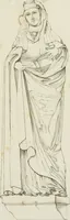 An illustration from Ueber das Alterthum und die Stifter des Doms zu Naumburg : und deren Statuen im westlichen Chor (1822)