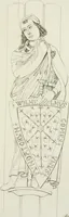 Picture 6 of 9 from Ueber das Alterthum und die Stifter des Doms zu Naumburg : und deren Statuen im westlichen Chor (1822), leaf 90