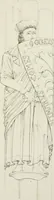 An illustration from Ueber das Alterthum und die Stifter des Doms zu Naumburg : und deren Statuen im westlichen Chor (1822)