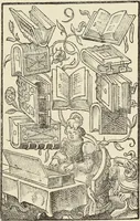 An illustration from Ueber den Humor bei den deutschen Kupferstechern und Holzschnittkunstlern des 16. Jahrhunderts (1897)