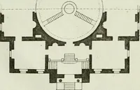 An illustration from Ueber Erfindung, Construction und Vortheile der Bohlen-Dächer : mit besonderer Rücksicht auf die Urschrift ihres Erfinders (1797)