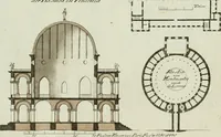 Picture 12 of 24 from Ueber Erfindung, Construction und Vortheile der Bohlen-Dächer : mit besonderer Rücksicht auf die Urschrift ihres Erfinders (1797), leaf 88