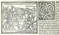 Picture 13 of 40 from Uitae Plutarchi Cheronei : nouissime post Jodocũ Badiũ Ascẽsium lõge diligentius repositae, maioreq[ue] diligẽtia castigatae, cũ copiosiore verioreq[ue] indice : necnon cũ Aemilij Probi vitis : una cũ figuris suis locis apte dispositis (1516), leaf 286