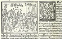 Picture 19 of 40 from Uitae Plutarchi Cheronei : nouissime post Jodocũ Badiũ Ascẽsium lõge diligentius repositae, maioreq[ue] diligẽtia castigatae, cũ copiosiore verioreq[ue] indice : necnon cũ Aemilij Probi vitis : una cũ figuris suis locis apte dispositis (1516), leaf 446
