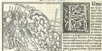 An illustration from Uitae Plutarchi Cheronei : nouissime post Jodocũ Badiũ Ascẽsium lõge diligentius repositae, maioreq[ue] diligẽtia castigatae, cũ copiosiore verioreq[ue] indice : necnon cũ Aemilij Probi vitis : una cũ figuris suis locis apte dispositis (1516)