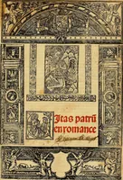 Picture 2 of 6 from UItas patru[m] en romance (1538), leaf 8