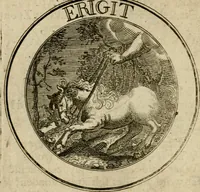 An illustration from Uitbreiding, over hondred leerzaame zinnebeelden (1722)