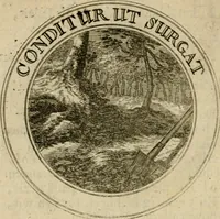 An illustration from Uitbreiding, over hondred leerzaame zinnebeelden (1722)
