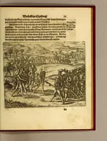 An illustration from Umbständige warhafftige Beschreibung der indianischen Ländern, so vor diesem von den Spaniern eingenommeu [sic] und verwüst worden .. (1665)