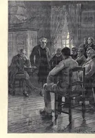 An illustration from Un billet de loterie, le numero 9672; suivi de Frritt-Flacc (1900)