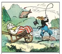 An illustration from UNCLE WIGGILY AND THE ALLIGATOR-Bk26- By Howard Garis Gunston Classics (1919)
