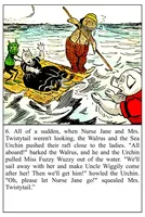 An illustration from UNCLE WIGGILY AND THE TURKEY GOBBLER -Bk24- by HOWARD GARIS - GUNSTON CLASSICS (1919)