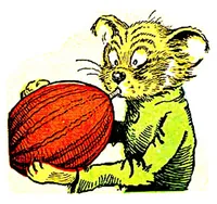 An illustration from UNCLE WIGGILY AND THE TURKEY GOBBLER -Bk24- by HOWARD GARIS - GUNSTON CLASSICS (1919)