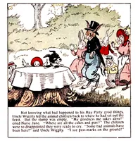 An illustration from UNCLE WIGGILY INDIAN HUNTER - Bk10 - HOWARD GARIS - GUNSTON CLASSICS (1920)