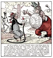 An illustration from UNCLE WIGGILY INDIAN HUNTER - Bk10 - HOWARD GARIS - GUNSTON CLASSICS (1920)