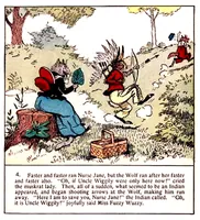 Picture 6 of 16 from UNCLE WIGGILY INDIAN HUNTER - Bk10 - HOWARD GARIS - GUNSTON CLASSICS (1920), leaf 9