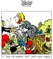 Picture 15 of 17 from UNCLE WIGGILY' S FISHING TRIP - Bk6-By HOWARD GARIS GUNSTON CLASSICS (1919), leaf 29