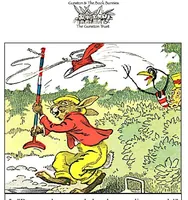 An illustration from UNCLE WIGGILY' S FISHING TRIP - Bk6-By HOWARD GARIS GUNSTON CLASSICS (1919)