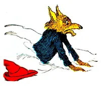 An illustration from UNCLE WIGGILY' S FUNNY AUTO - BK16- By HOWARD GARIS GUNSTON CLASSICS (1919)