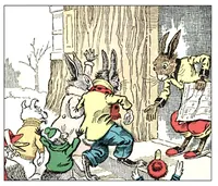 An illustration from UNCLE WIGGILY' S HOLIDAYS -Bk3- By HOWARD R. GARIS GUNSTON CLASSICS (1919)