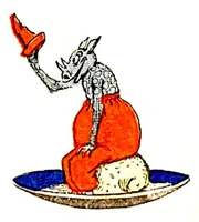 An illustration from UNCLE WIGGILY' S ICE CREAM PARTY-Bk 11- By HOWARD GARIS GUNSTON CLASSICS (1919)