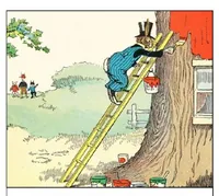 An illustration from UNCLE WIGGILY' S JUNE BUG FRIENDS - Bk7- By HOWARD GARIS - GUNSTON CLASSICS (1919)