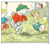 An illustration from UNCLE WIGGILY' S JUNE BUG FRIENDS - Bk7- By HOWARD GARIS - GUNSTON CLASSICS (1919)