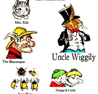 An illustration from UNCLE WIGGILY' S JUNE BUG FRIENDS - Bk7- By HOWARD GARIS - GUNSTON CLASSICS (1919)