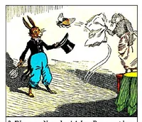 An illustration from UNCLE WIGGILY' S JUNE BUG FRIENDS - Bk7- By HOWARD GARIS - GUNSTON CLASSICS (1919)