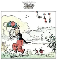Picture 6 of 15 from UNCLE WIGGILY' S LAUGHING GAS BALLOONS-Bk20- By HOWARD R. GARIS - GUNSTON CLASSICS (1919), leaf 13