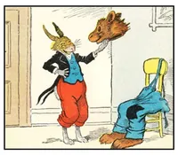 An illustration from UNCLE WIGGILY' S LAUGHING GAS BALLOONS-Bk20- By HOWARD R. GARIS - GUNSTON CLASSICS (1919)