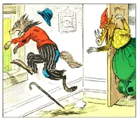 An illustration from UNCLE WIGGILY' S LAUGHING GAS BALLOONS-Bk20- By HOWARD R. GARIS - GUNSTON CLASSICS (1919)