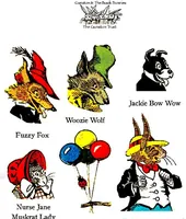 An illustration from UNCLE WIGGILY' S LAUGHING GAS BALLOONS-Bk20- By HOWARD R. GARIS - GUNSTON CLASSICS (1919)