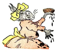 An illustration from UNCLE WIGGILY' S MAKE BELIEVE TARTS-Bk29- By HOWARD R. GARIS GUNSTON CLASSICS (1919)