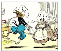 An illustration from UNCLE WIGGILY' S RADIO-Bk22- By HOWARD GARIS - GUNSTON CLASSIC (1919)