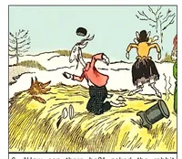 An illustration from UNCLE WIGGILY' S SNOW BALL RIDE-Bk33- By HOWARD GARIS GUNSTON CLASSICS (1919)