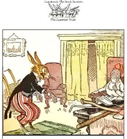 An illustration from UNCLE WIGGILY' S SNOW BALL RIDE-Bk33- By HOWARD GARIS GUNSTON CLASSICS (1919)