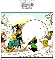 An illustration from UNCLE WIGGILY' S SNOW BALL RIDE-Bk33- By HOWARD GARIS GUNSTON CLASSICS (1919)