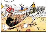 Picture 10 of 15 from UNCLE WIGGILY' S WASH TUB SHIP-Bk27- By HOWARD R. GARIS - GUNSTON CLASSICS- (1919), leaf 23