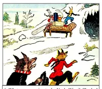 An illustration from UNCLE WIGGILY' S WASH TUB SHIP-Bk27- By HOWARD R. GARIS - GUNSTON CLASSICS- (1919)