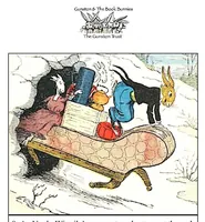 An illustration from UNCLE WIGGILY' S WASH TUB SHIP-Bk27- By HOWARD R. GARIS - GUNSTON CLASSICS- (1919)