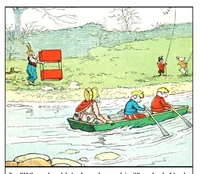 An illustration from UNCLE WIGGILY' S WOODLAND GAMES-Bk12- By HOWARD R. GARIS - GUNSTON CLASSICS (1919)