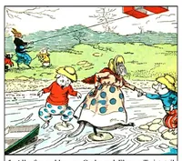 An illustration from UNCLE WIGGILY' S WOODLAND GAMES-Bk12- By HOWARD R. GARIS - GUNSTON CLASSICS (1919)